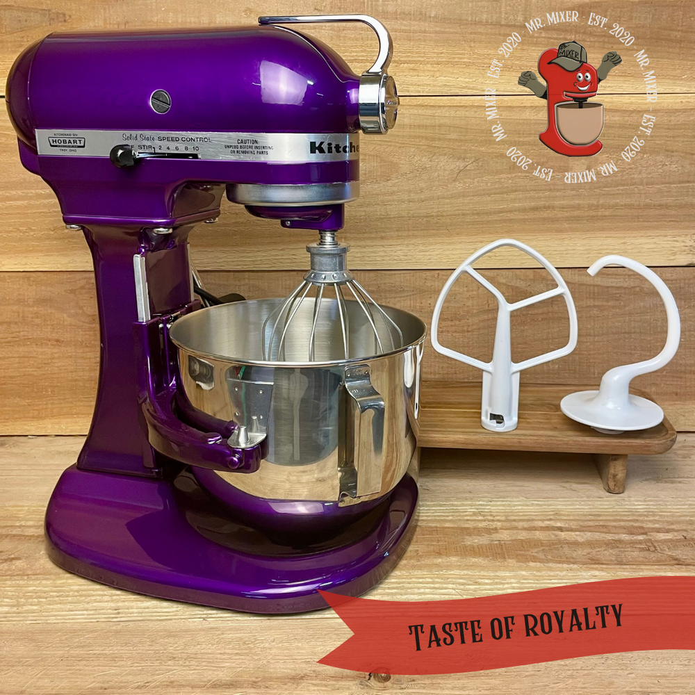 Mr. Mixer Signature Upgraded KitchenAid Taste of Royalty With
